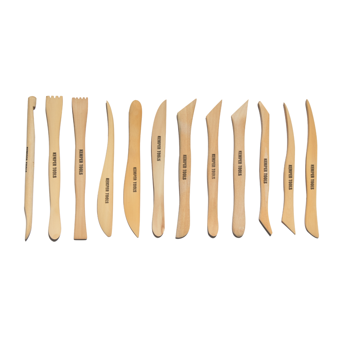 JAS - 6" WOOD MODELING TOOL SET