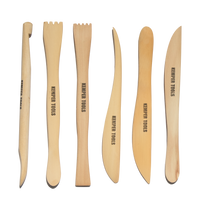 JAS - 6" WOOD MODELING TOOL SET