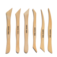 JAS - 6" WOOD MODELING TOOL SET